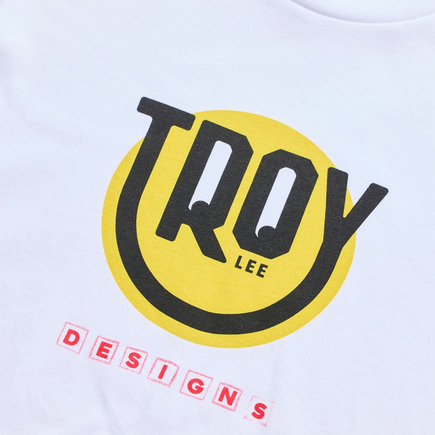 Youth Short Sleeve Tee Happy Dayz White