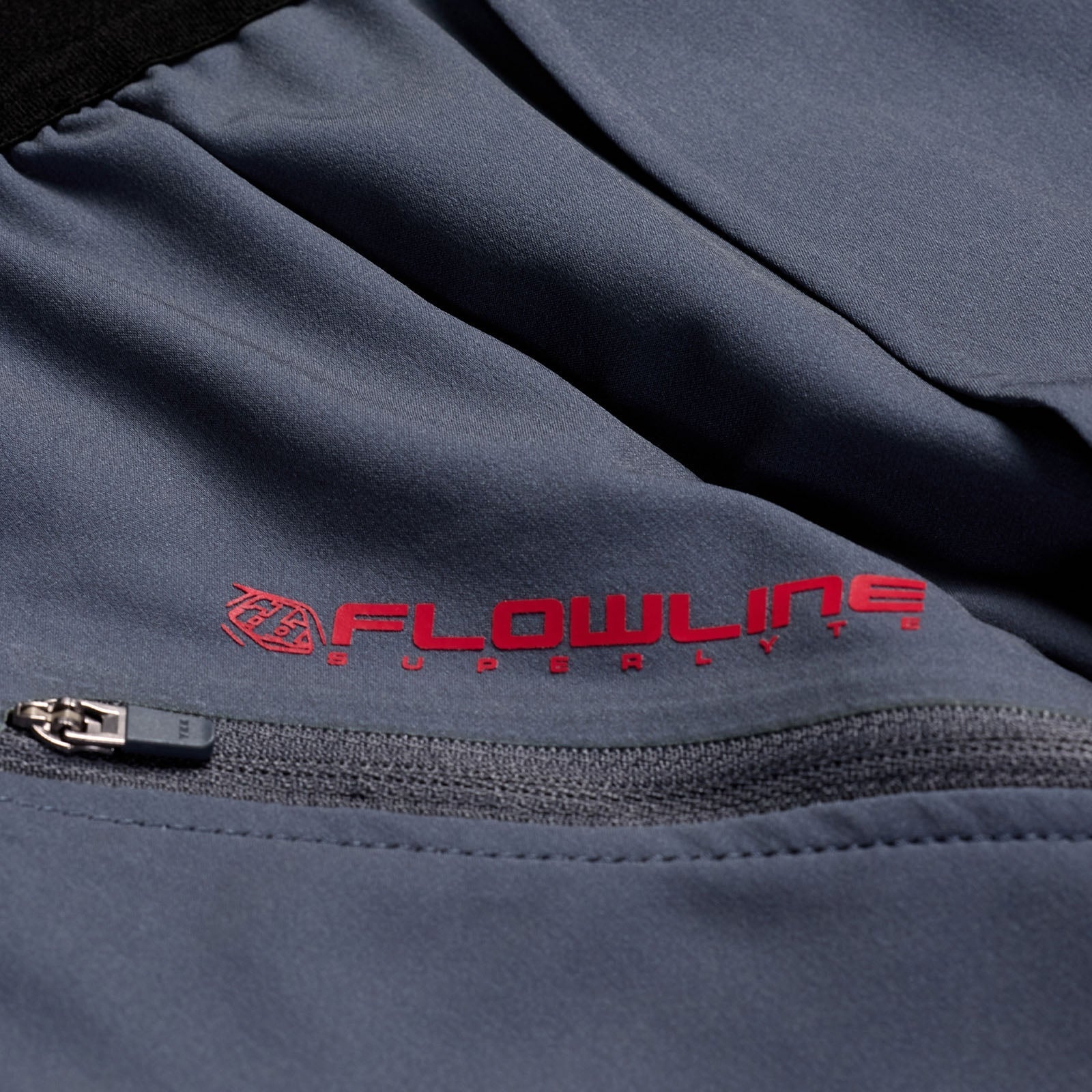 TLD Flowline Superlyte-Shorts Mono, Stahlblau