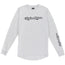 TLD Ruckus Fahr-Langarm-T-Shirt Burn Out, Dunstgrau