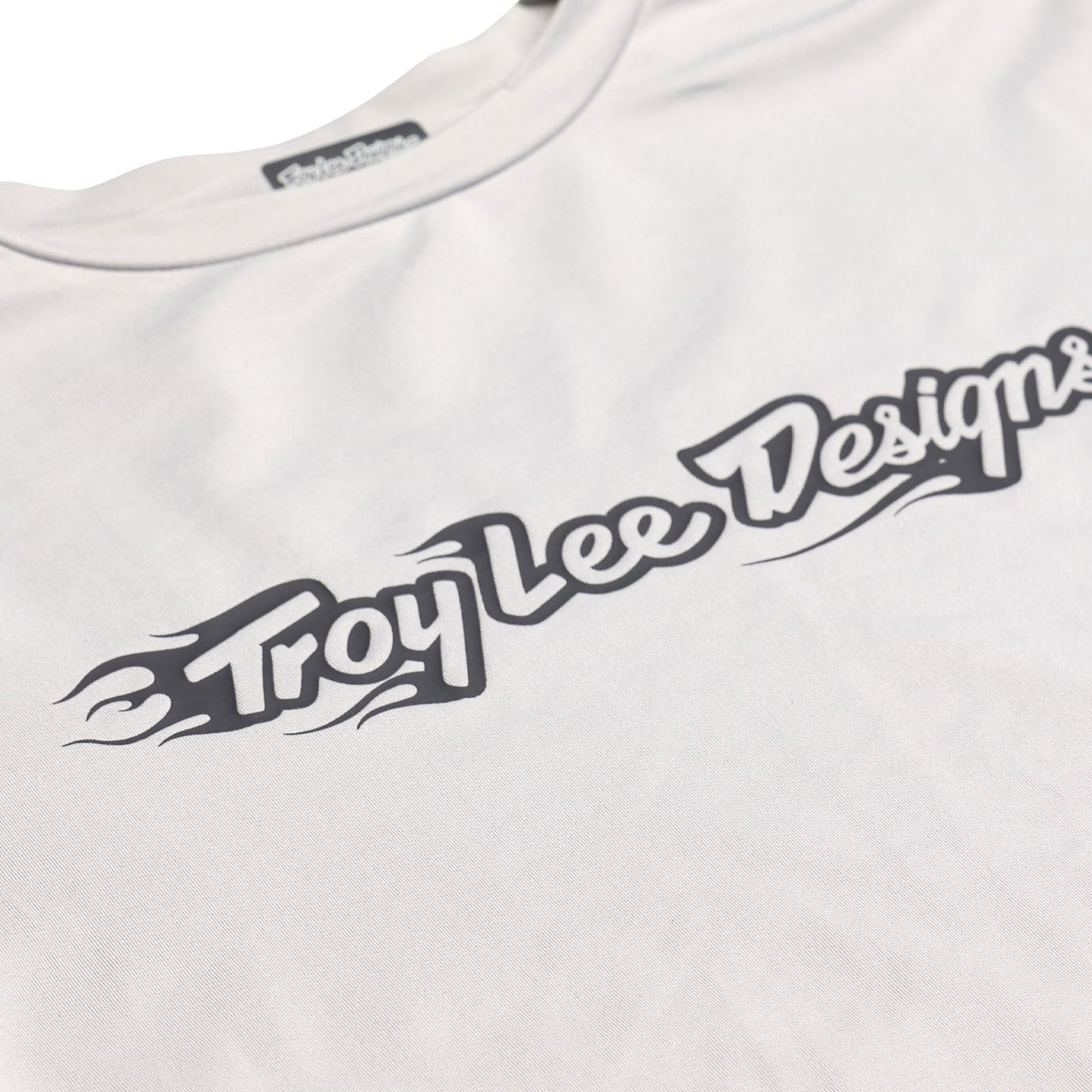 TLD Ruckus Fahr-Langarm-T-Shirt Burn Out, Dunstgrau