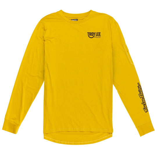 TLD Ruckus Fahr-Langarm-T-Shirt Eyez, Safran