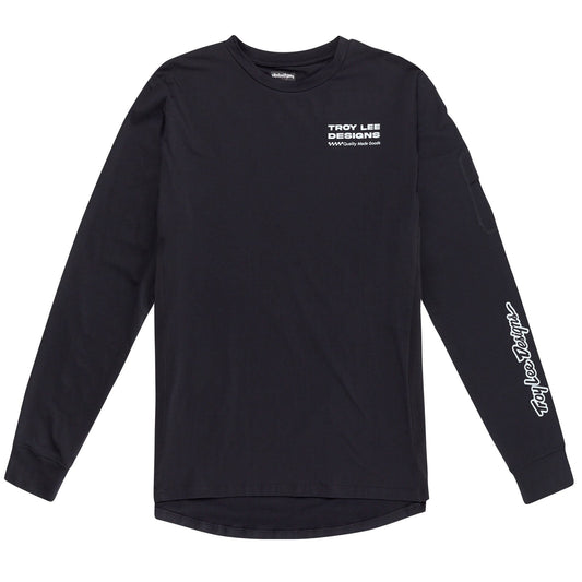 TLD Ruckus Ride Langarm-T-Shirt Factory, Carbon