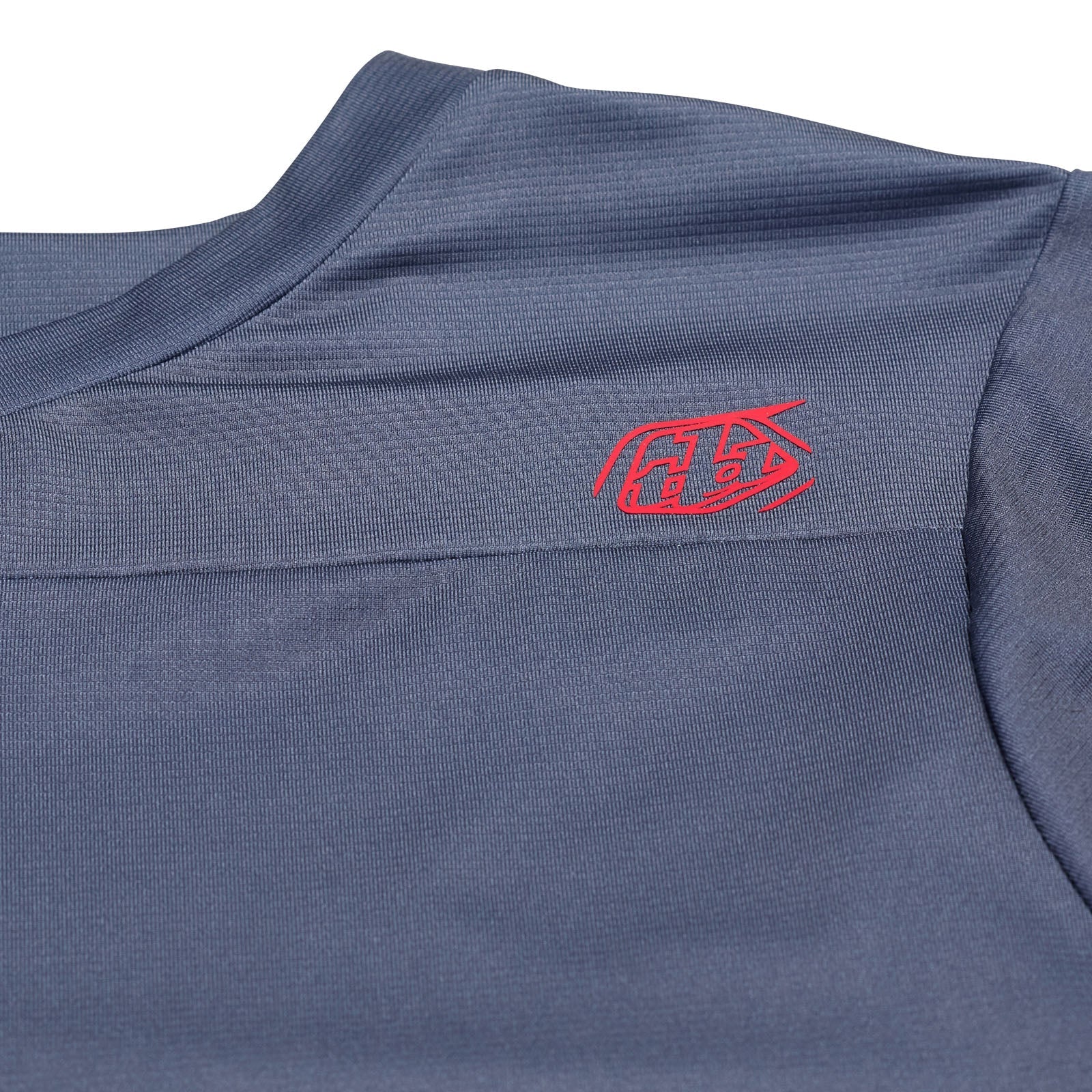 TLD Skyline Kurzarm-Trikot Mono, Stahlblau