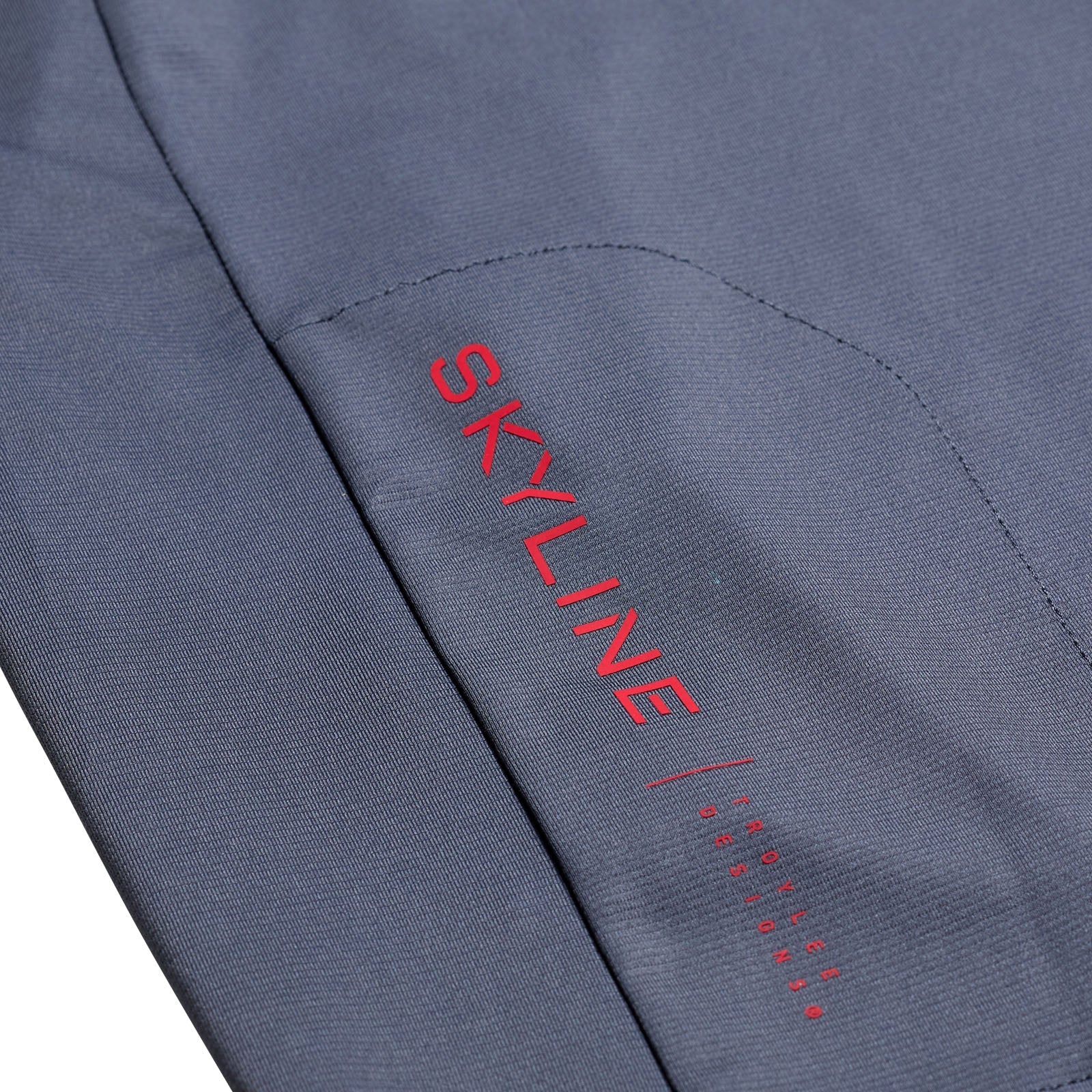 TLD Skyline Kurzarm-Trikot Mono, Stahlblau