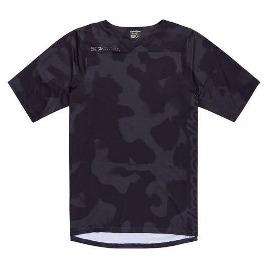 TLD Skyline Kurzarm-Trikot Scrubland, Schwarz