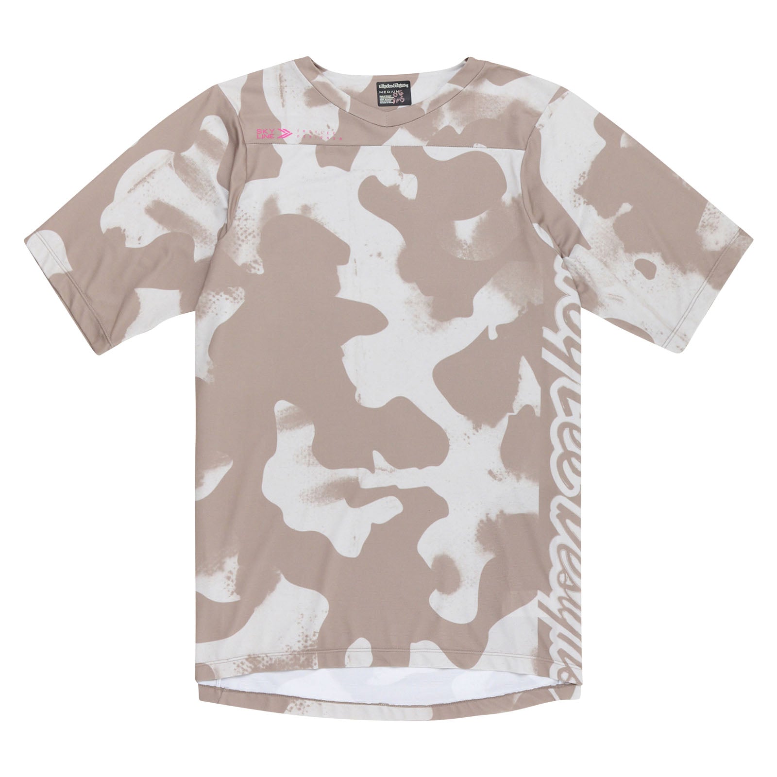 TLD Skyline Kurzarm-Trikot Scrubland, Holzbraun