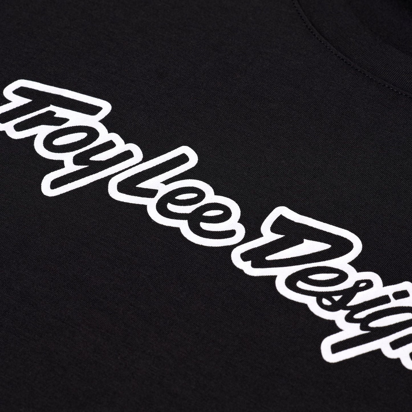 TLD Skyline Fahr-Kurzarm-T-Shirt Signature, Schwarz