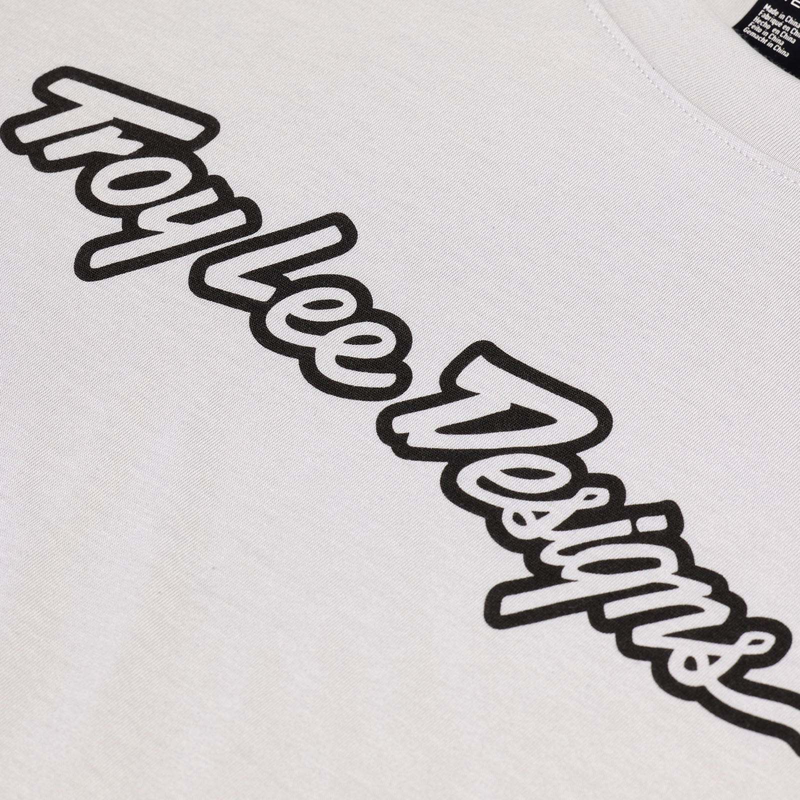 TLD Skyline Fahr-Kurzarm-T-Shirt Signature, Dunstgrau