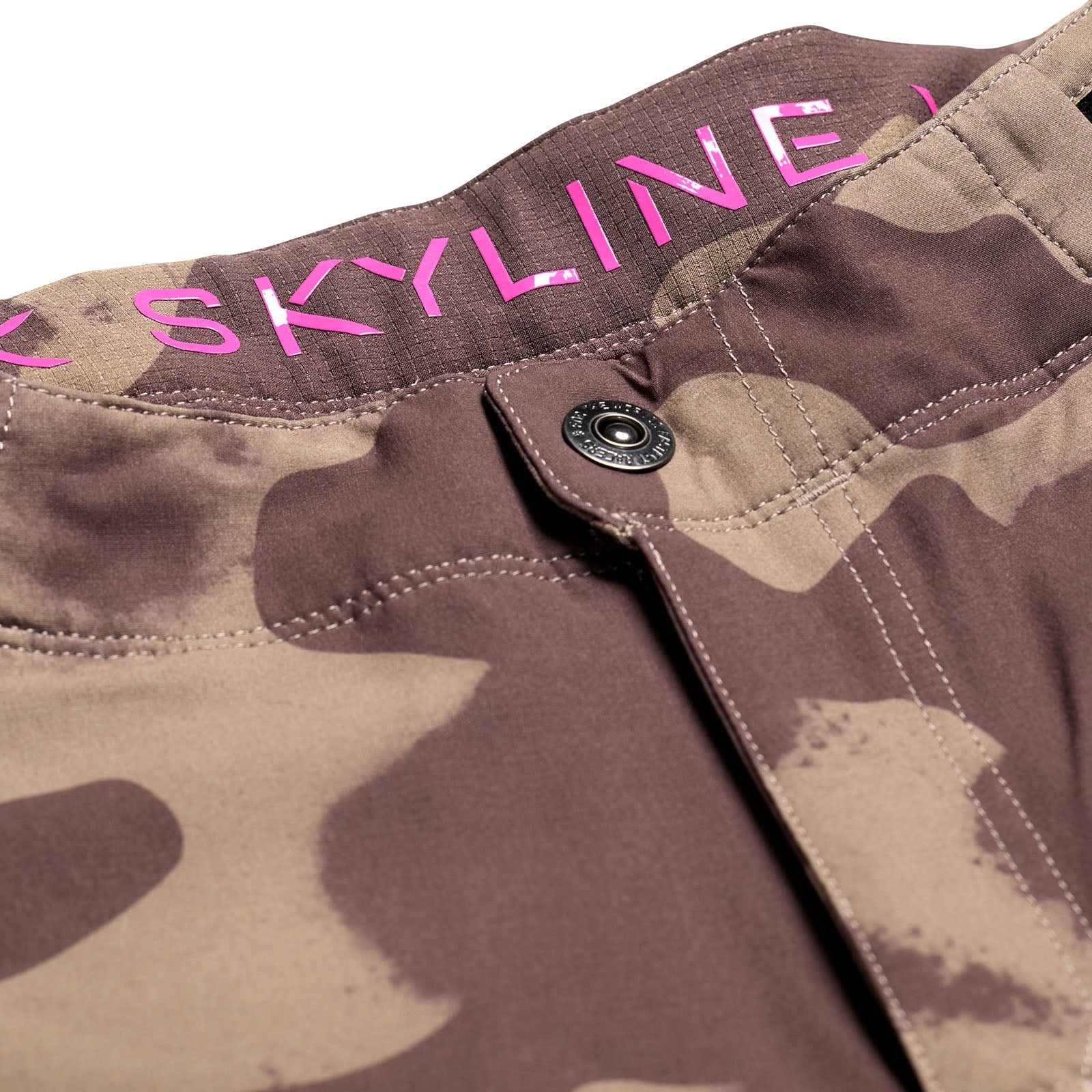TLD Skyline Shorts mit Liner Scrubland, Olivgrün