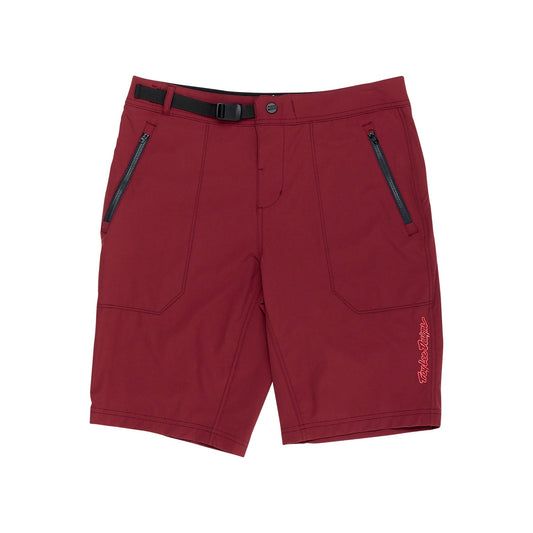 TLD Skyline Trail-Shorts mit Liner Mono, Ochsenblut