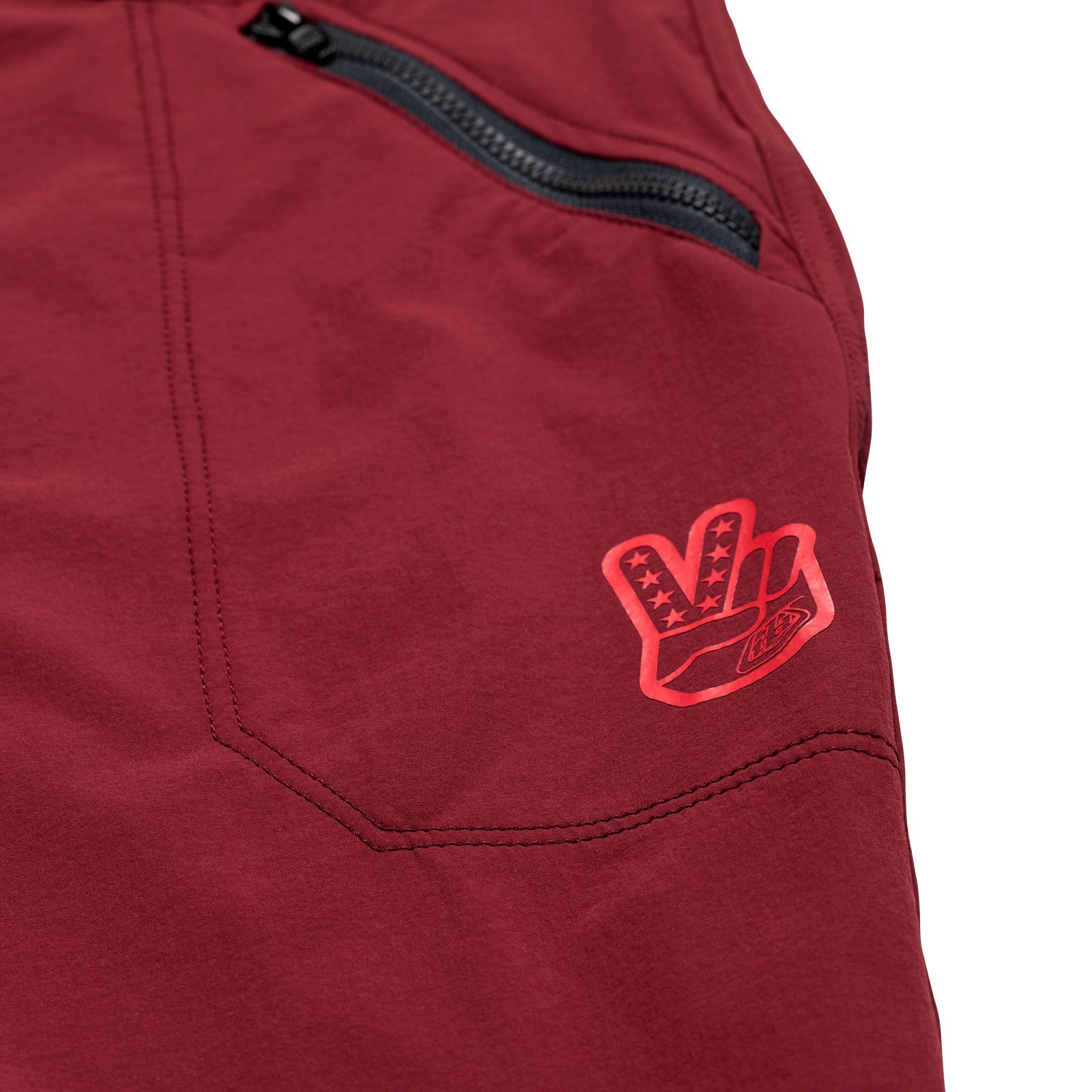 TLD Skyline Trail-Shorts Shell Mono, Ochsenblut