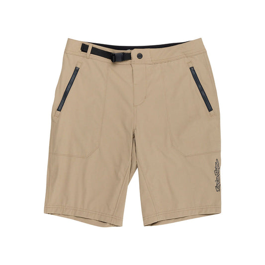 TLD Skyline Trail-Shorts mit Liner Mono, Holzbraun