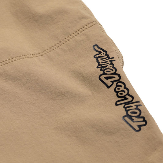 TLD Skyline Trail-Shorts mit Liner Mono, Holzbraun