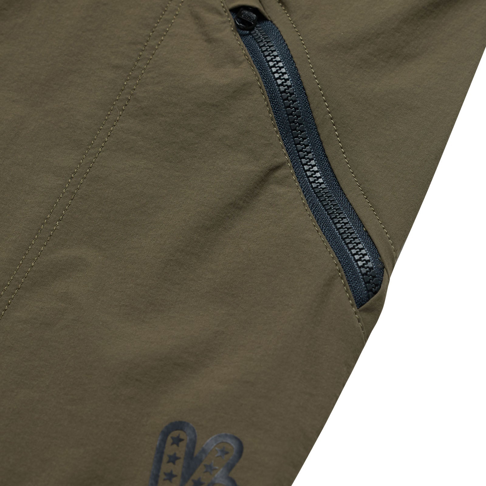 TLD Skyline Trail-Shorts mit Liner Mono, Kaperngrün