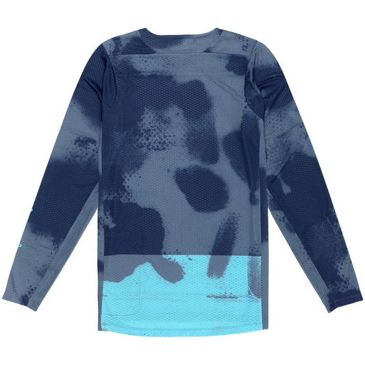 TLD Skyline Air Langarm-Trikot Flared, Stahlgrau