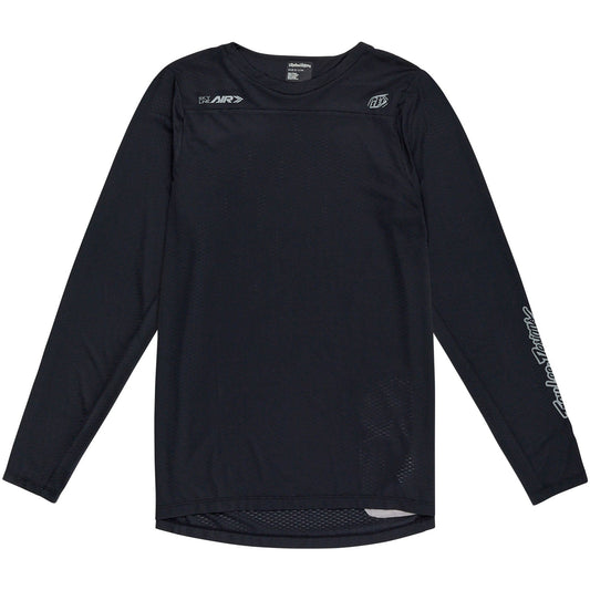 TLD Skyline Air Langarm-Trikot Mono, Schwarz