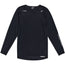 TLD Skyline Air Langarm-Trikot Mono, Schwarz