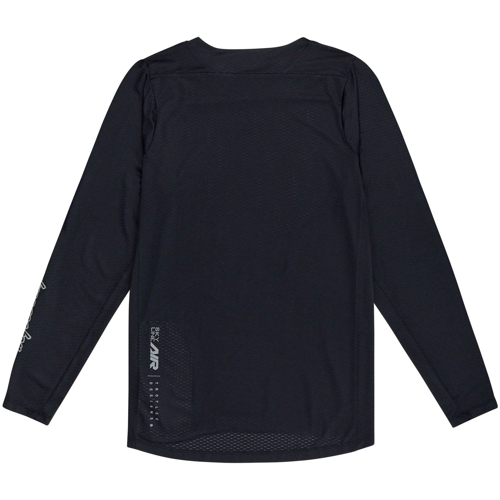 TLD Skyline Air Langarm-Trikot Mono, Schwarz