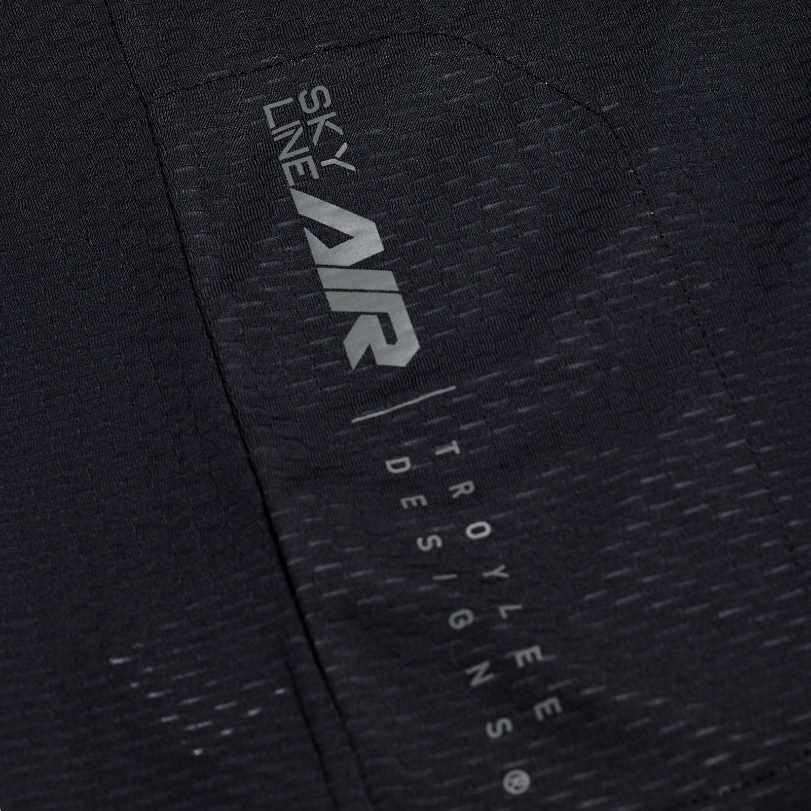TLD Skyline Air Langarm-Trikot Mono, Schwarz