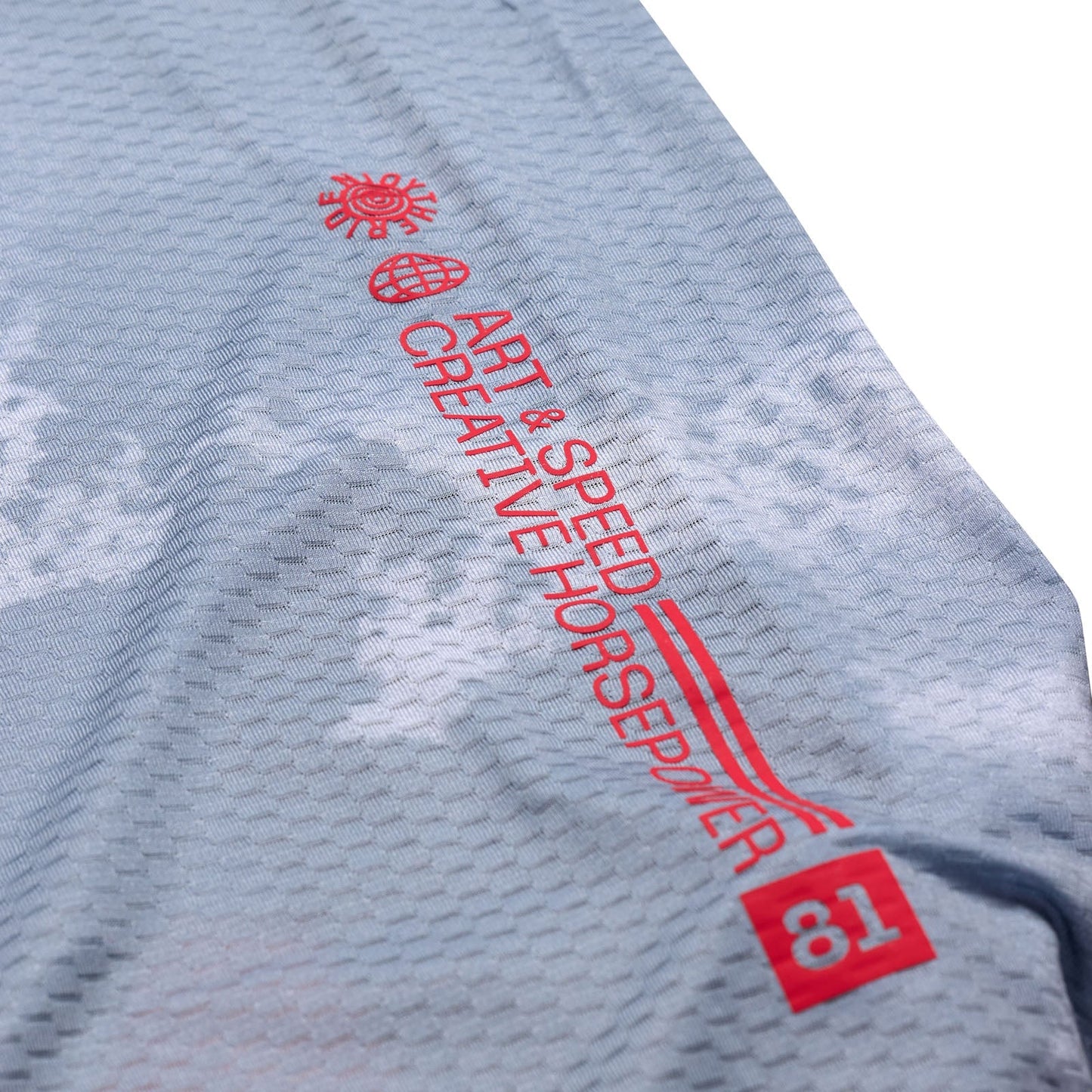 TLD Skyline Air Kurzarm-Trikot Flared, Betongrau