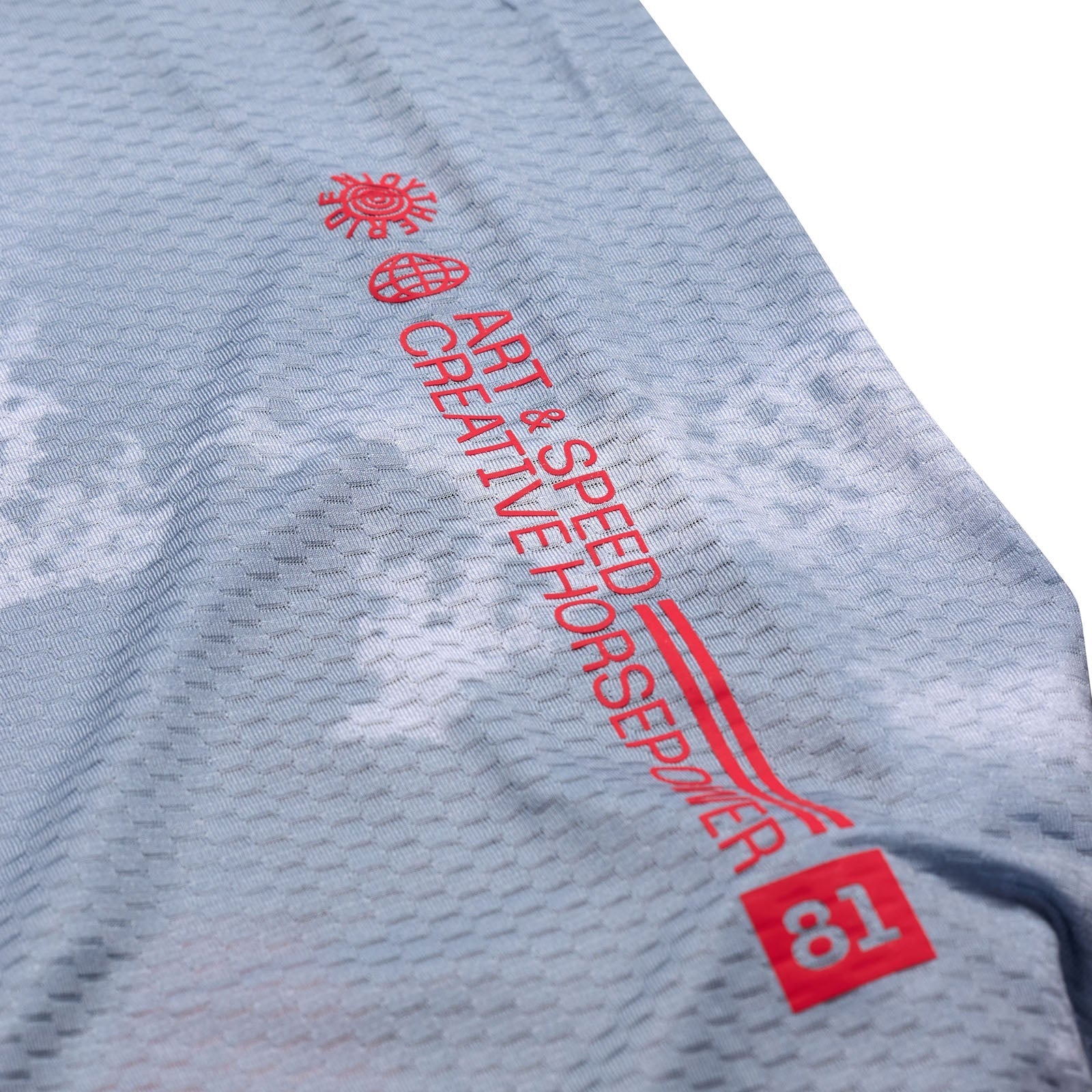TLD Skyline Air Kurzarm-Trikot Flared, Betongrau