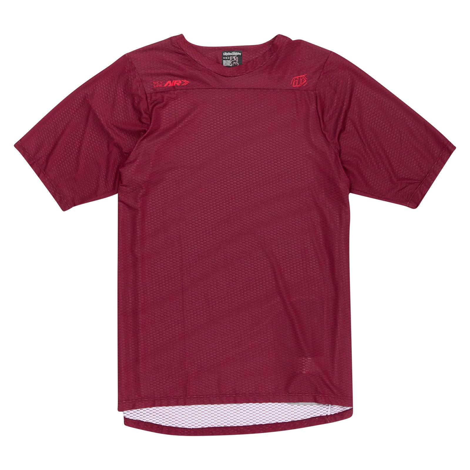 TLD Skyline Air Kurzarm-Trikot Mono, Ochsenblut