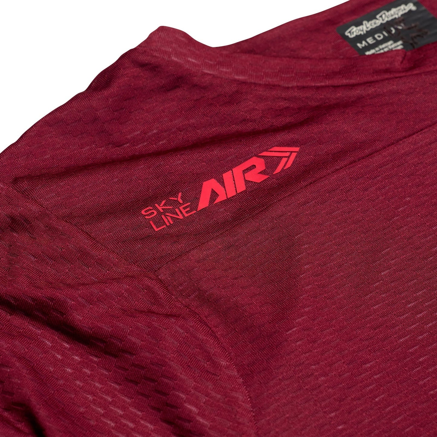 TLD Skyline Air Kurzarm-Trikot Mono, Ochsenblut