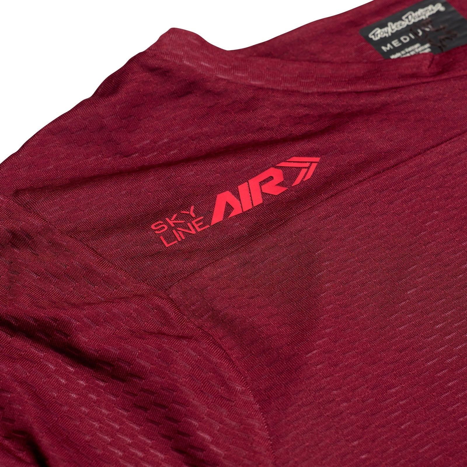 TLD Skyline Air Kurzarm-Trikot Mono, Ochsenblut