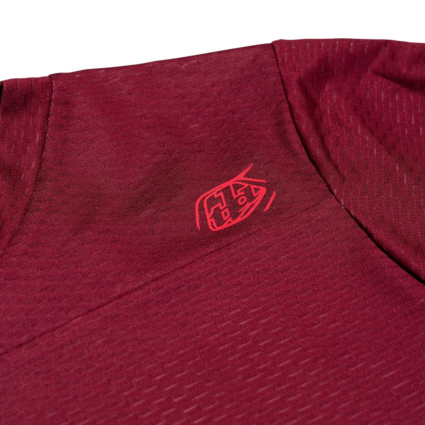 TLD Skyline Air Kurzarm-Trikot Mono, Ochsenblut