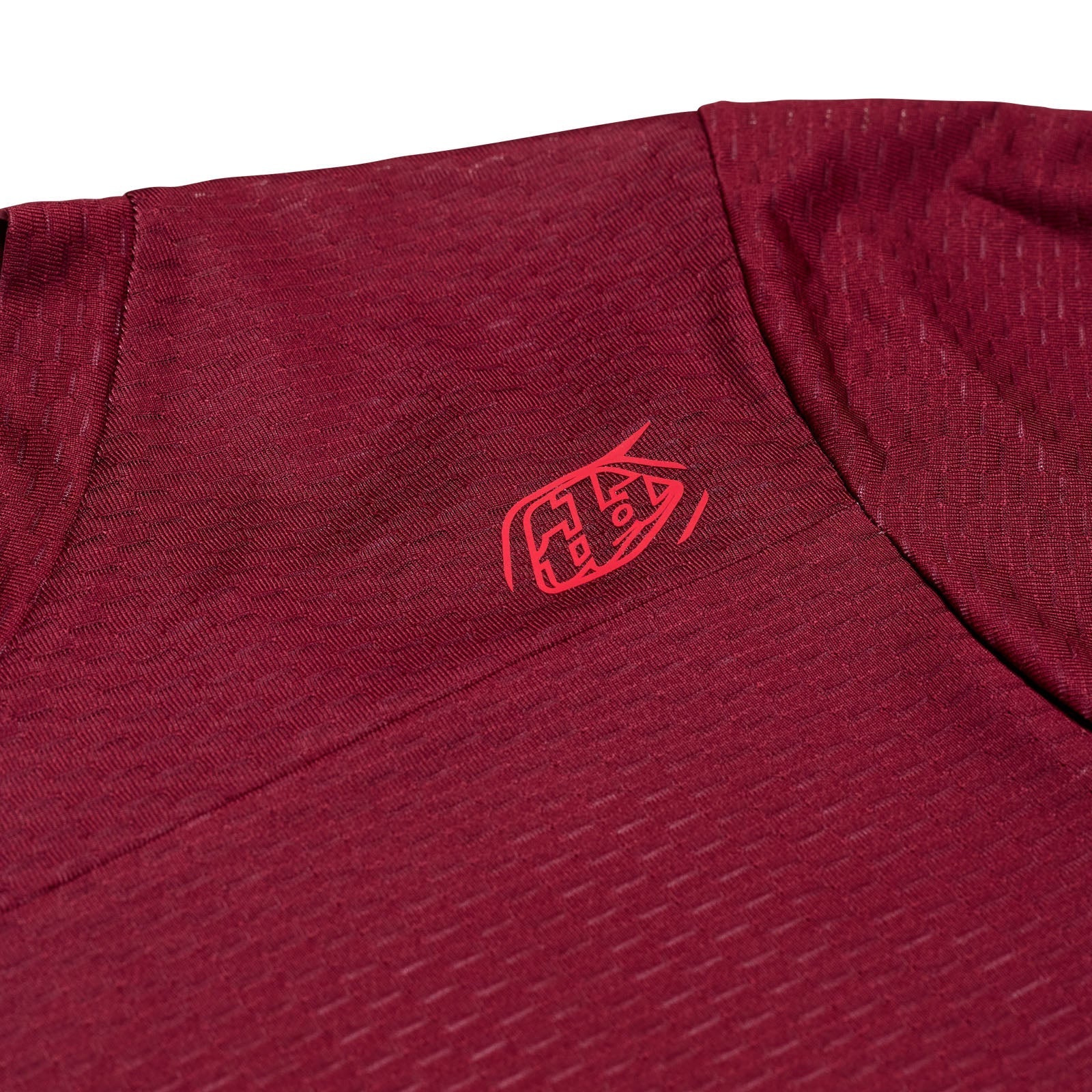 TLD Skyline Air Kurzarm-Trikot Mono, Ochsenblut