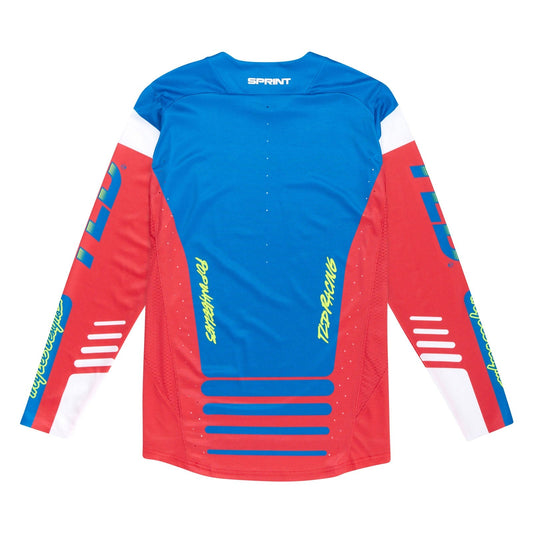 TLD Sprint-Trikot Fifty-50, Feuerrot