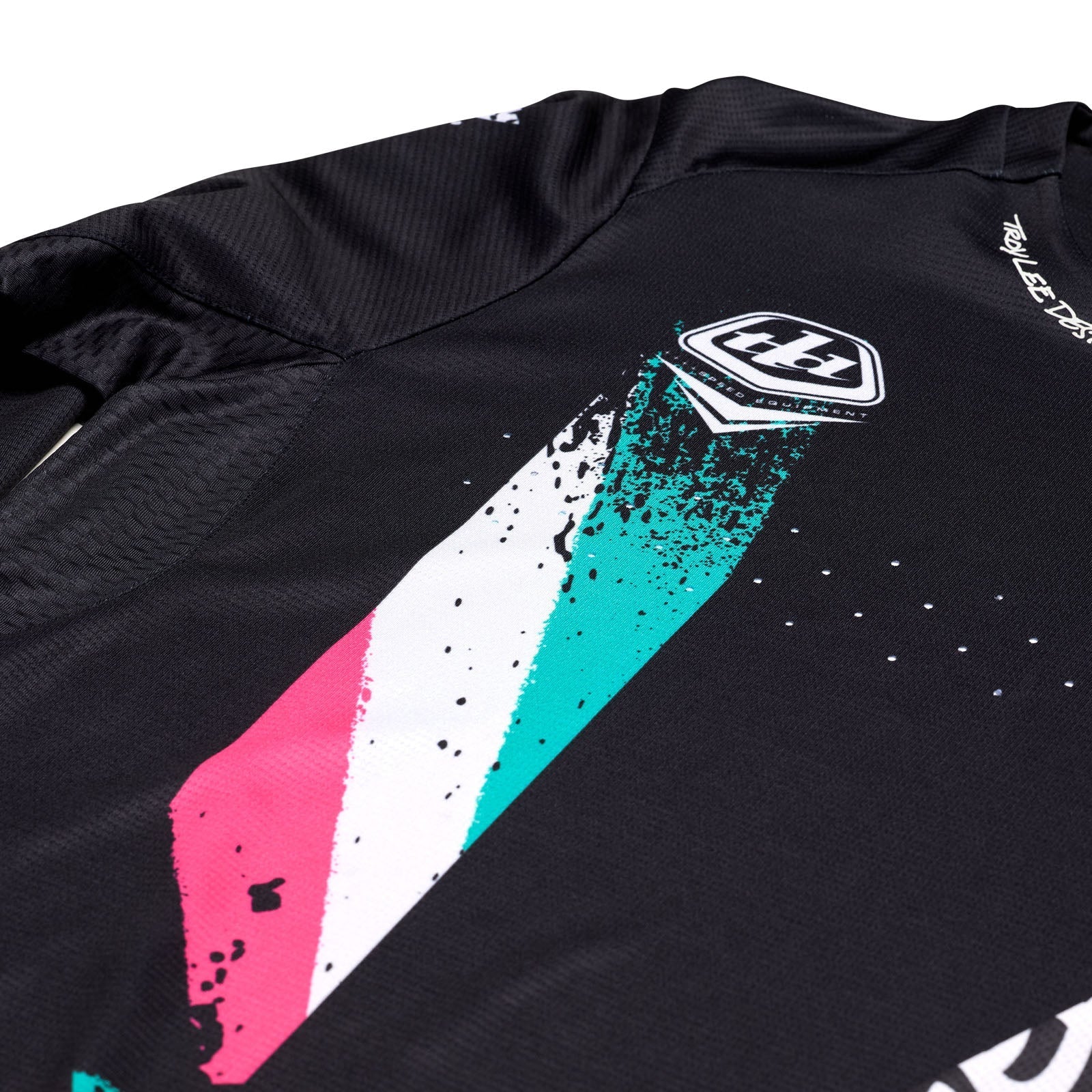 TLD Sprint-Trikot Full Pull, Schwarz