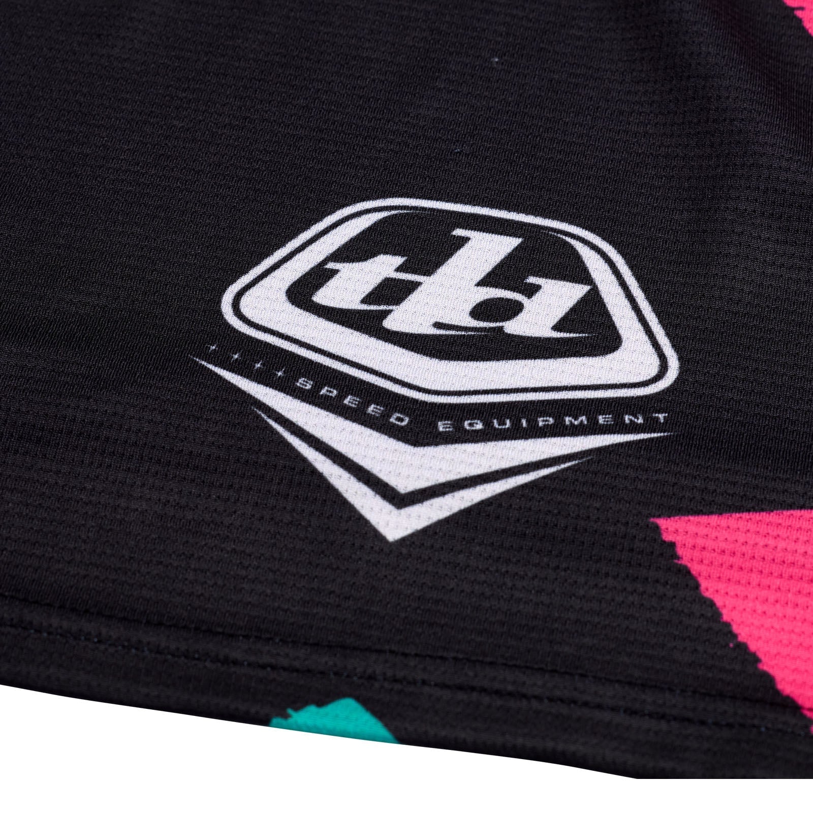 TLD Sprint-Trikot Full Pull, Schwarz