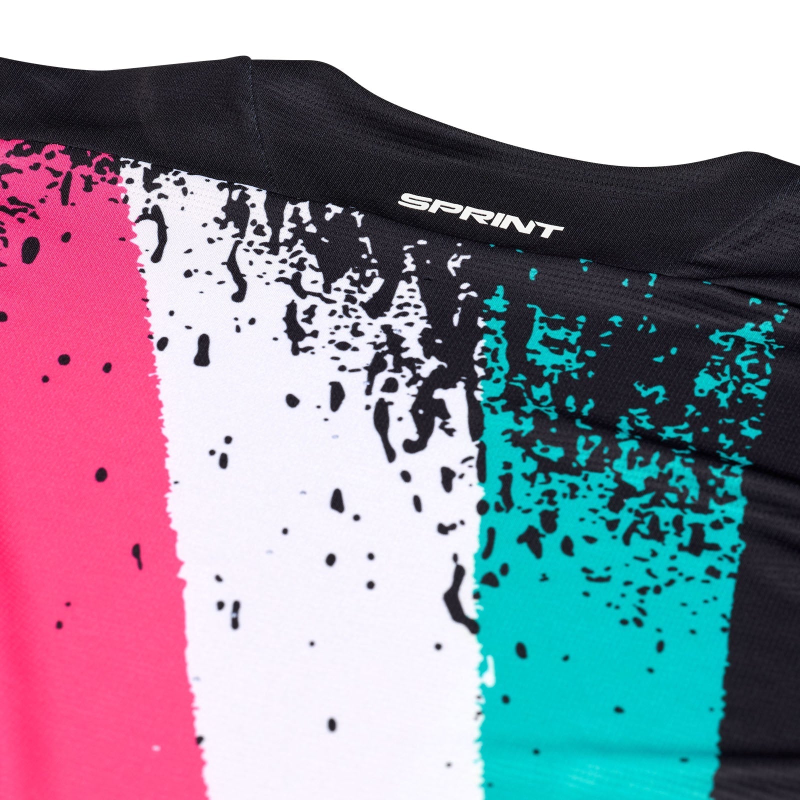 TLD Sprint-Trikot Full Pull, Schwarz