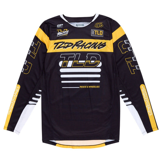 TLD GP Pro-Trikot Fünfzig-50, Schwarz/Gold