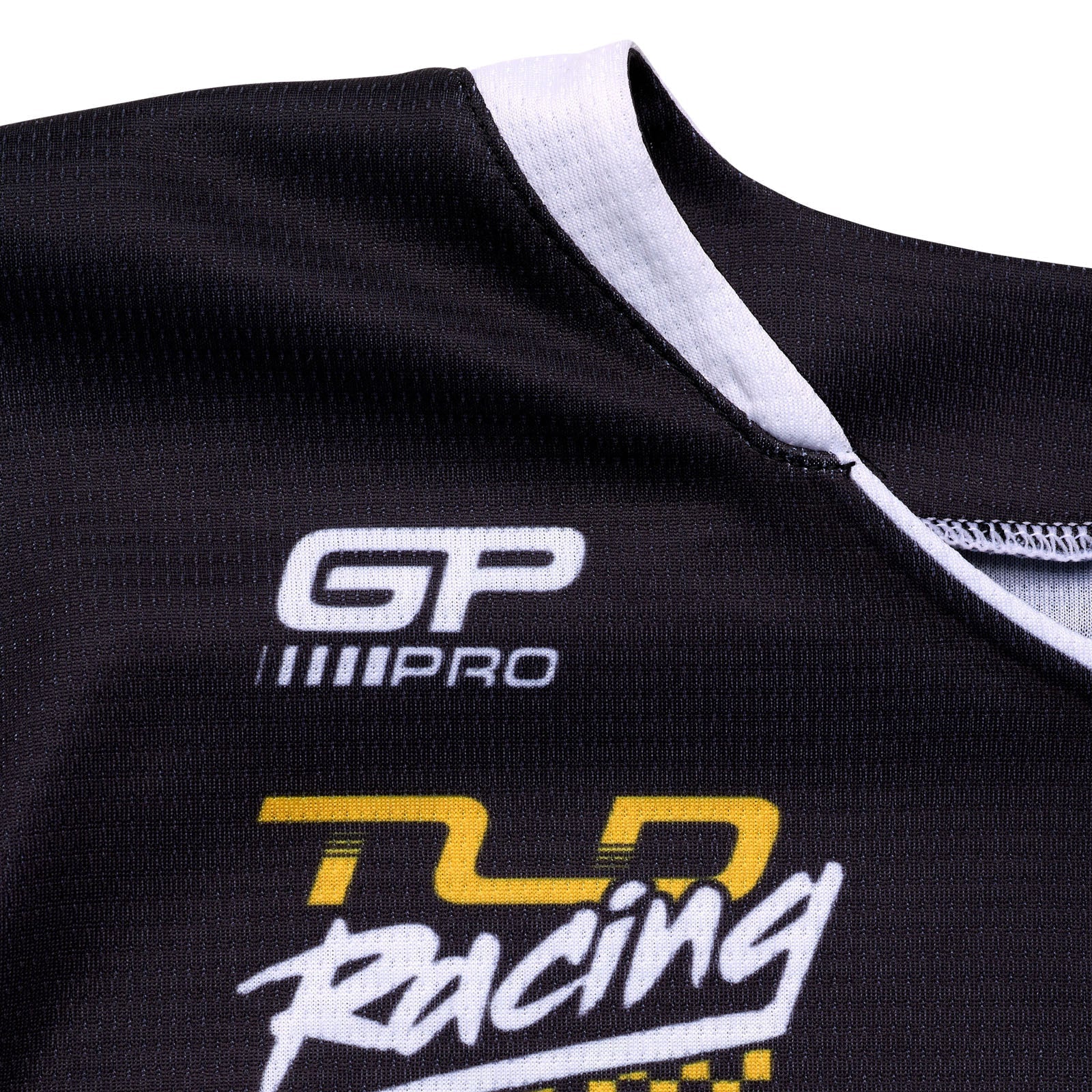 TLD GP Pro-Trikot Fünfzig-50, Schwarz/Gold