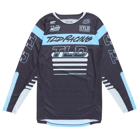 TLD GP Pro-Trikot Fünfzig-50, Anthrazit/Rauchgrau
