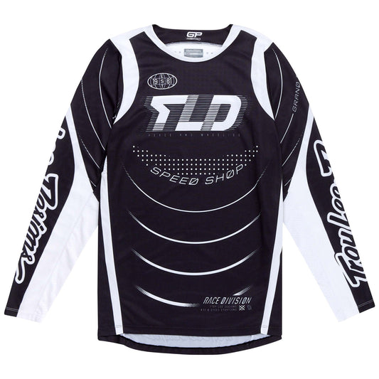 TLD GP Pro-Trikot Spun, Schwarz