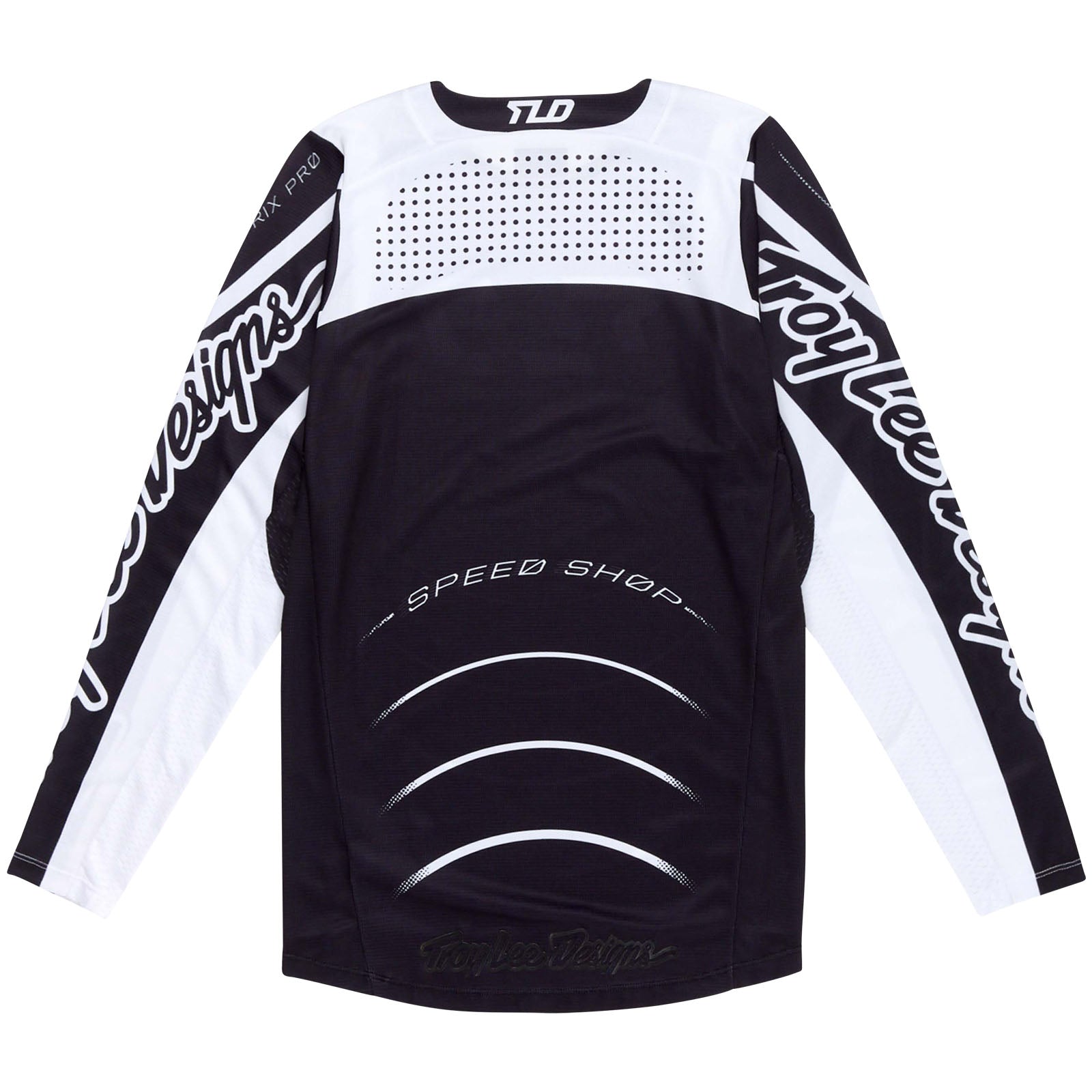 TLD GP Pro-Trikot Spun, Schwarz