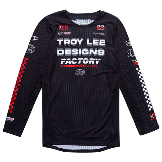 TLD GP Pro Air-Trikot Factory, Schwarz
