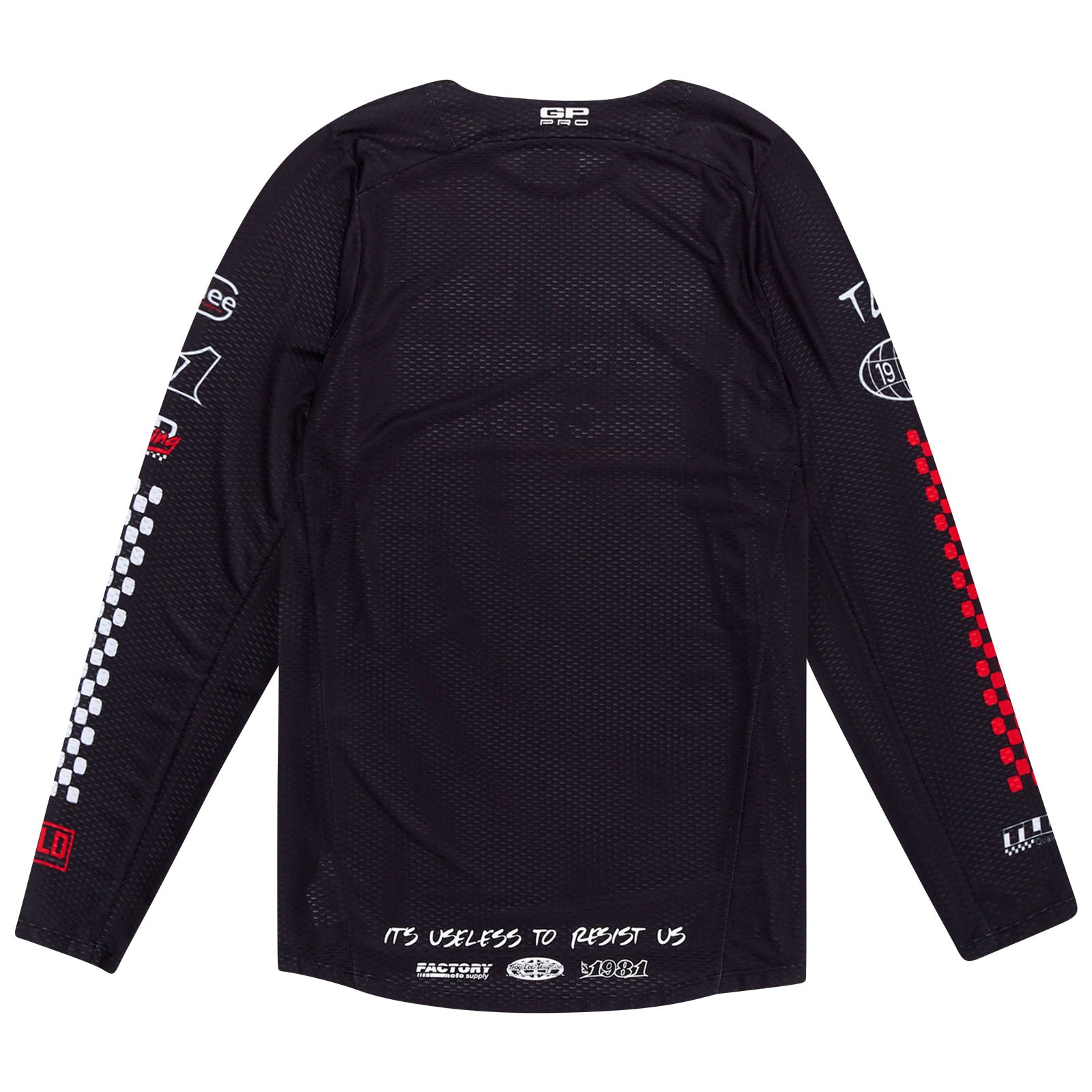TLD GP Pro Air-Trikot Factory, Schwarz