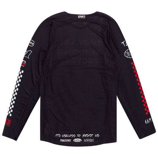 TLD GP Pro Air-Trikot Factory, Schwarz