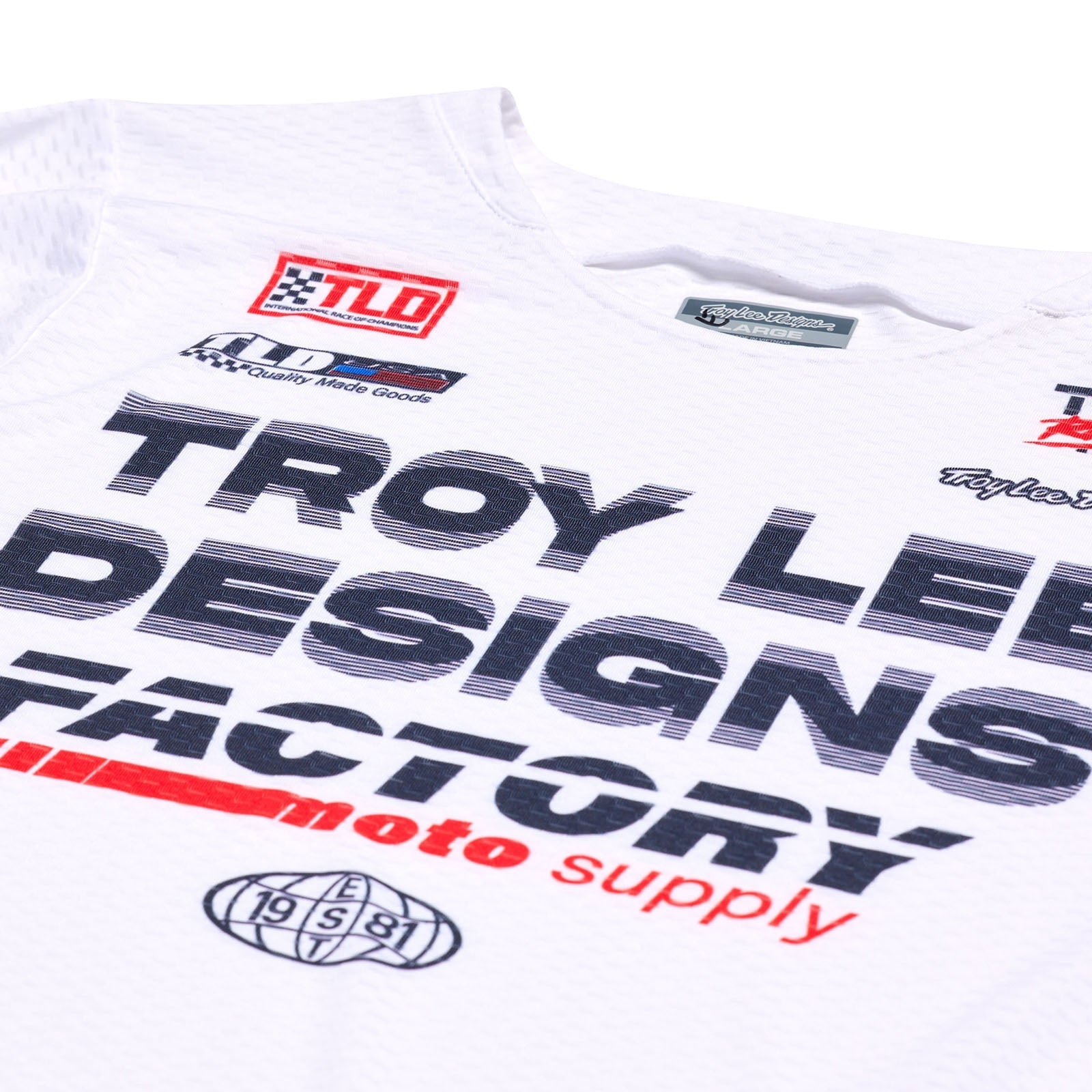 TLD GP Pro Air-Trikot Factory, Weiß