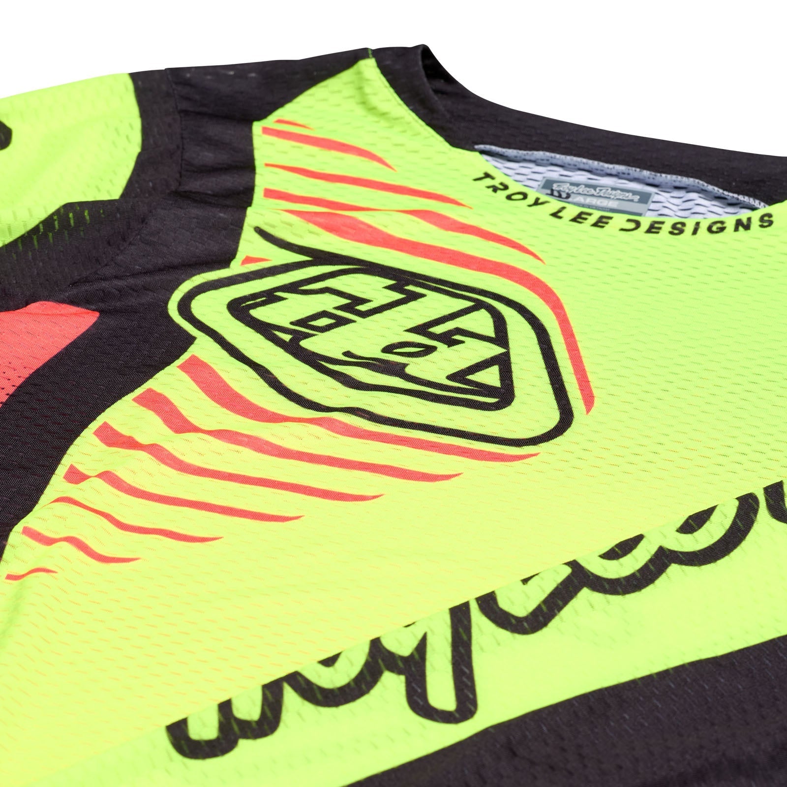 TLD GP Pro Air-Trikot Ripple, Glo Yellow/Infra Red
