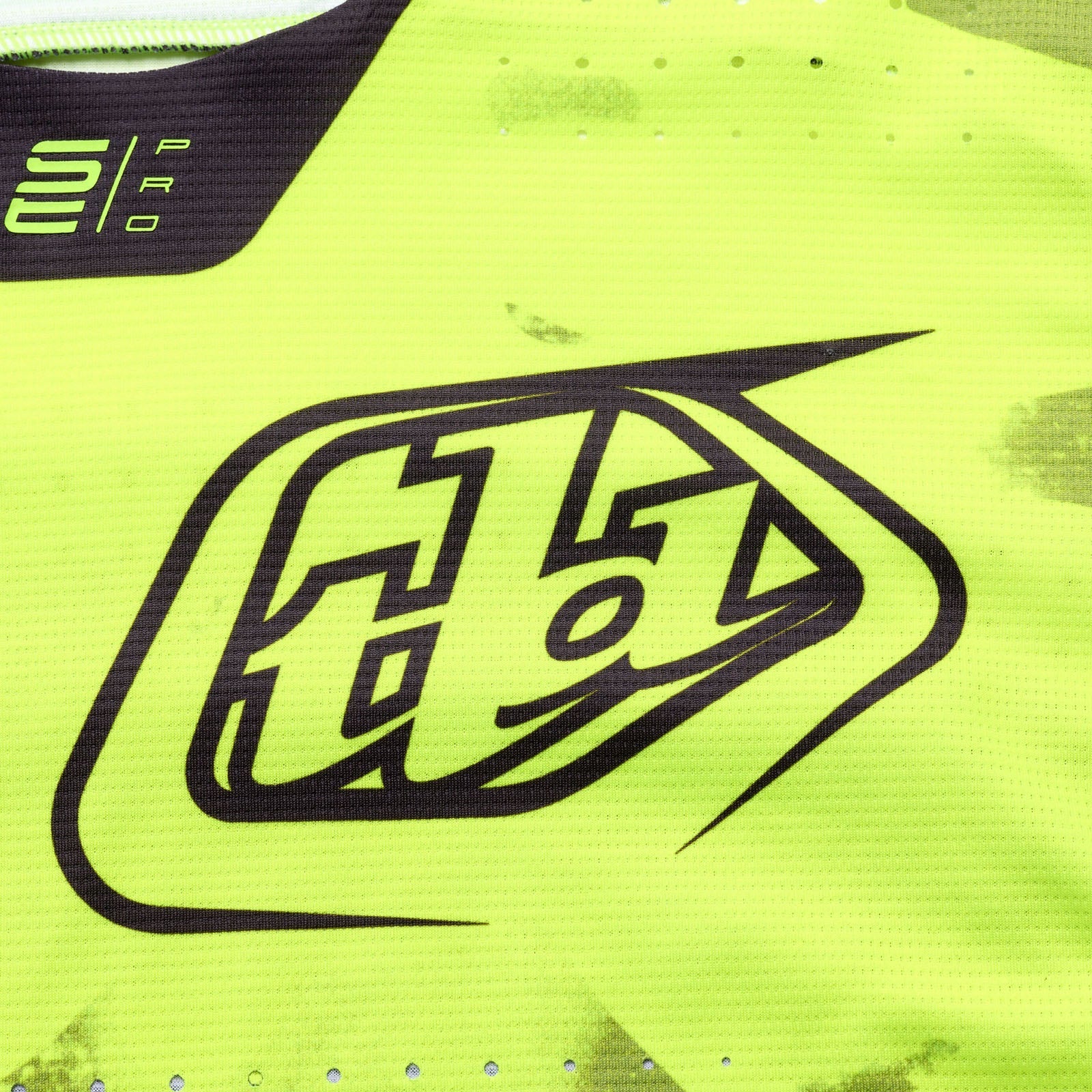 TLD SE Pro-Trikot Blotted, Flo Yellow