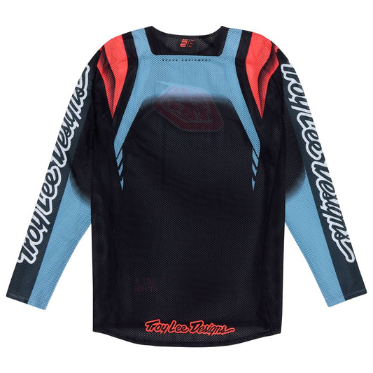 TLD SE Pro Air-Trikot Swarm, Schwarz/Rauchgrau