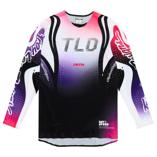 TLD SE Ultra-Trikot Drip, Schwarz/Lila