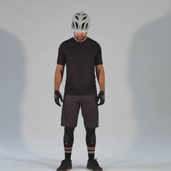 Troy Lee Skyline Air Short W/Liner Mono Black