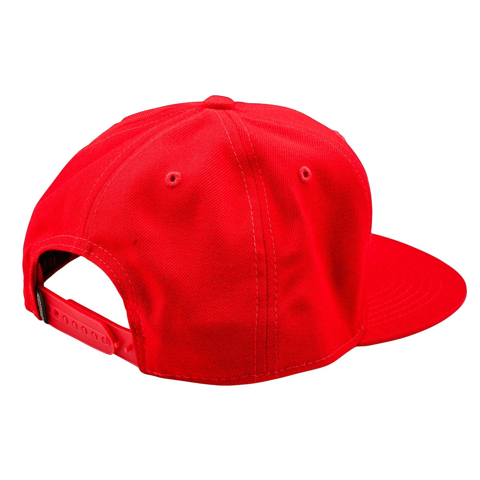 TLD Flat Bill Snapback Badge Team Red