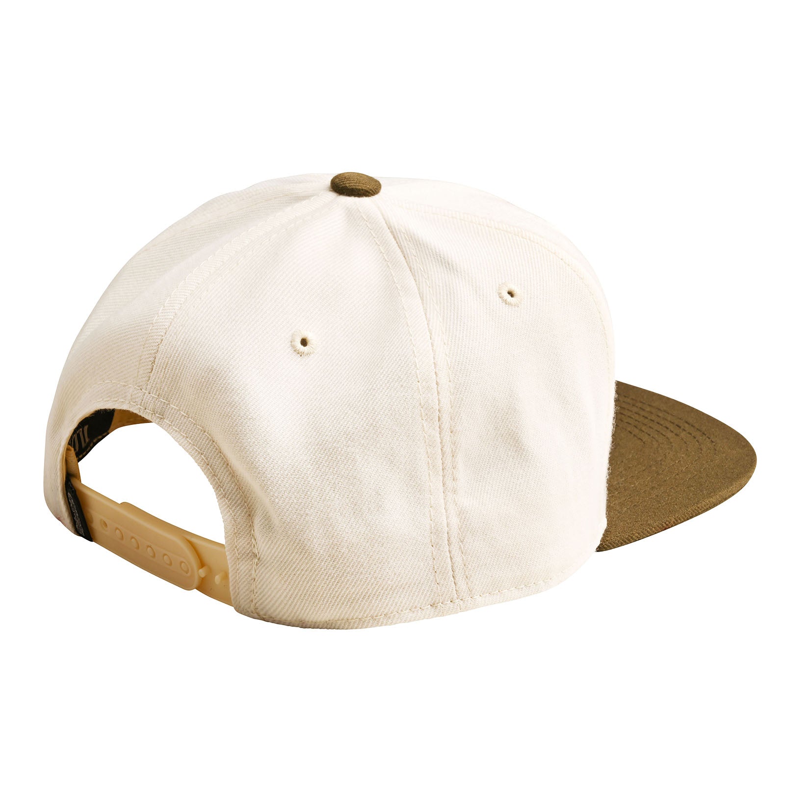 TLD Flat Bill Snapback Peace Vintage White / Olive